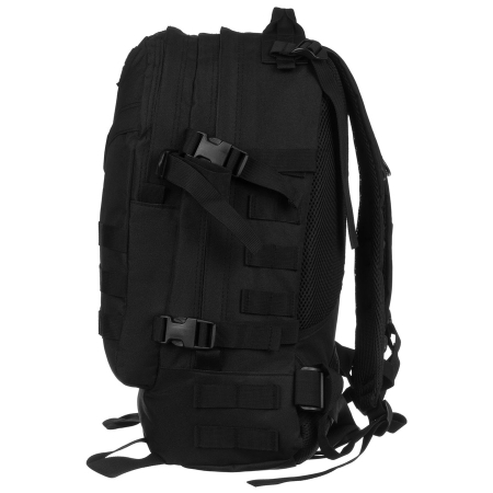Rucsac militar negru cu bretele reglabile, trei compartimente - Peterson PTR-PTN BL003-8069 BLACK [7]