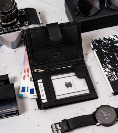 Portofel barbati din piele naturala Always Wild PTR-N4L-P-CCD-2-2702 BL [6]