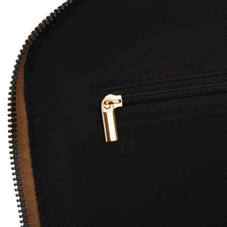 Rucsac urban pentru femei, confecționat din nailon și piele ecologică, de culoare bej PTR-PTN JN-12-0214 BEIGE [18]