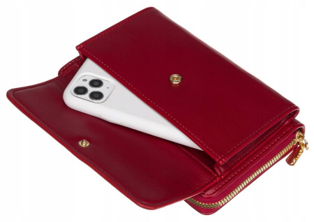Poșetă-portofel elegant cu curea lungă - 4U Cavaldi PTR-M-13-7980 RE [6]