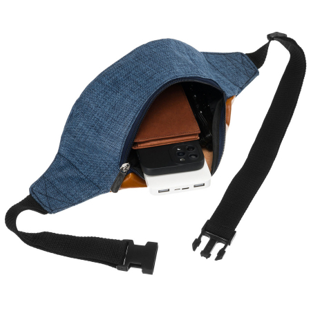 Borseta Loren PTR-WB05A-NAVY/BROWN [4]