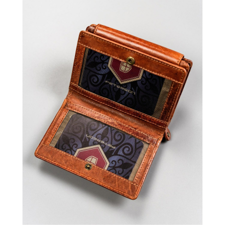 Portofel dama din piele naturala Peterson PTN WD2-VLCN-4482 CO [6]