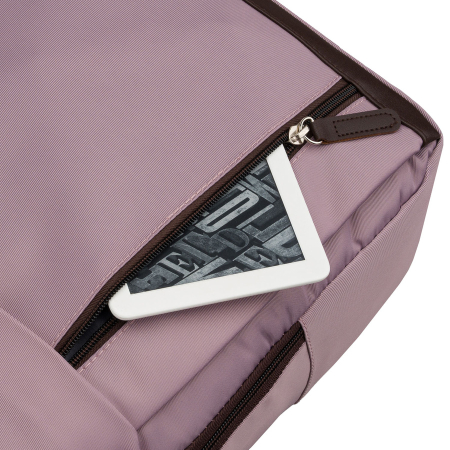 Rucsac de călătorie roz din poliester cu port USB - Peterson [13]