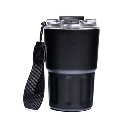 Cană termos neagră din oțel inoxidabil cu pereți dubli - Peterson PTN KT-01-360 BLACK [2]