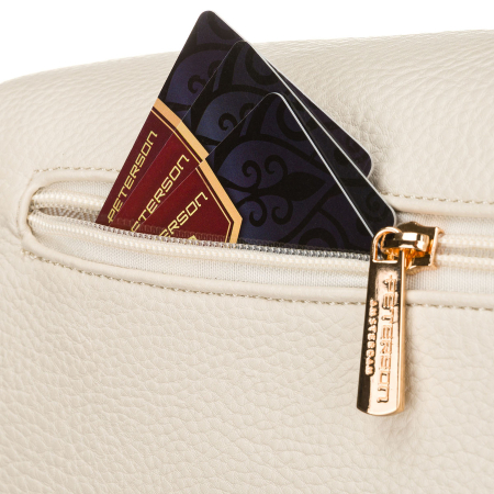 Geantă elegantă de damă din piele ecologică tip borseta - Peterson PTR-PTN MIS-06-1990 L.BE [7]