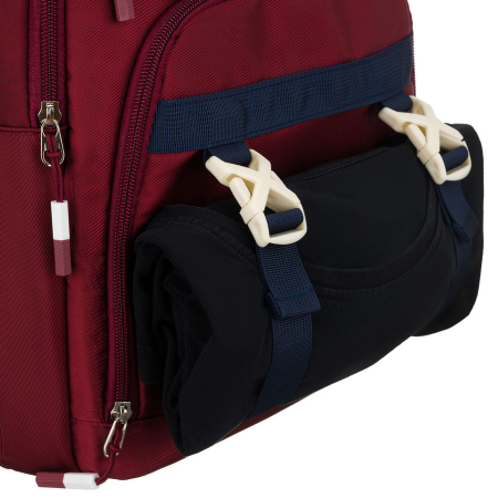 Rucsac școlar din poliester bordo cu , curele laterale - Peterson PTR-PTN 8594-1402 BORDO [18]
