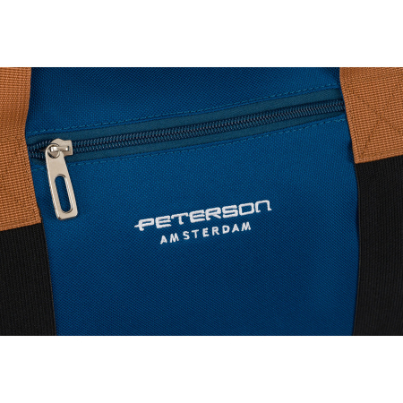 Geantă de călătorie din poliester impermeabil, bleumarin - Peterson PTR-PTN 23145-8212 NAVY [3]