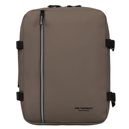 Rucsac de voiaj gri cu curele de compresie laterale - Peterson PTR-PTN SKYLINE-8671 GRA [1]