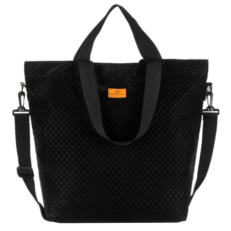 Geantă mare neagră de damă cu buzunar exterior cu fermoar - Rovicky PTR-R-TZ15605-2431 BLACK [1]