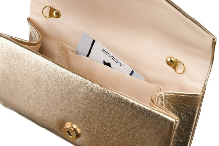Poseta de dama din piele ecologica - Rovicky PTR-R-XS015-8641 GOLD [5]