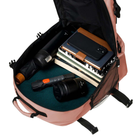 Rucsac spațios, pentru cabină de călătorie, cu port USB în culoarea roz - Peterson PTR-PTN APP-6653 PINK [8]