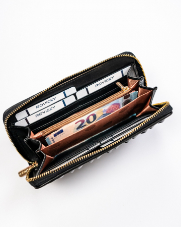 Portofel dama din piele Rovicky PTR-R-PFF-01-6090 BL [6]
