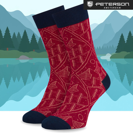 Set de șosete bărbătești cu modele outdoor în mărimile 38-44 - Peterson PTR-PTN SML-S3W-EX-38-44 [12]
