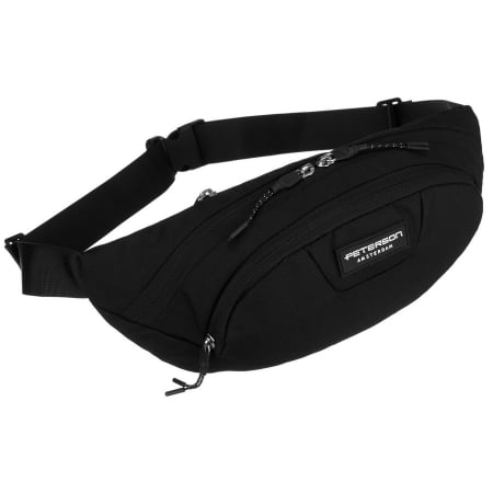 Accesorii Barbati - Geantă sport tip borseta neagră din poliester - Peterson PTR-PTN SWY-01-8436 BLAC