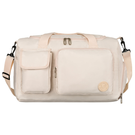 Geantă de voiaj sport din poliester bej, cu două compartimente - Peterson PTR-PTN 23032-8267 BEIGE [3]