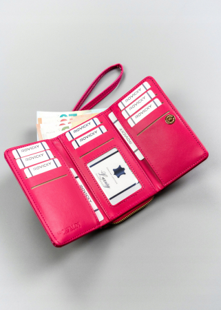 Portofel dama din piele Cavaldi PTR-2302-Y6-8307 PI [4]