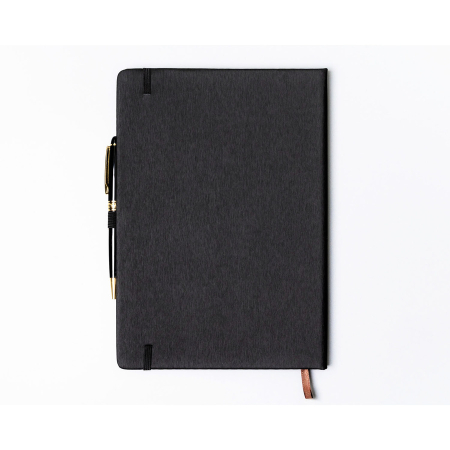 Caiet negru B5 cu linii imprimate - Peterson PTR-PTN NOT-6-LN-Q1 BLAC [3]