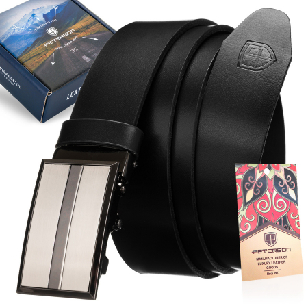  Paski - Curea barbati din piele naturala Peterson PTN 92410793