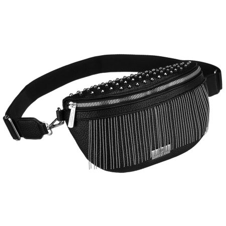 Geantă elegantă de damă din piele ecologică de culoare neagră tip borseta - Peterson PTR-PTN MIS-09-2072 BLAC [1]