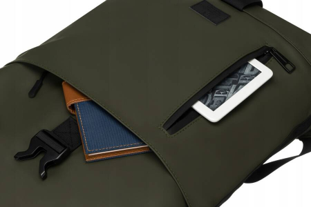 Rucsac mare, verde rulant, cu buzunar pentru laptop - Peterson PTR-PTN TOKIO-9015 OLIVE [10]