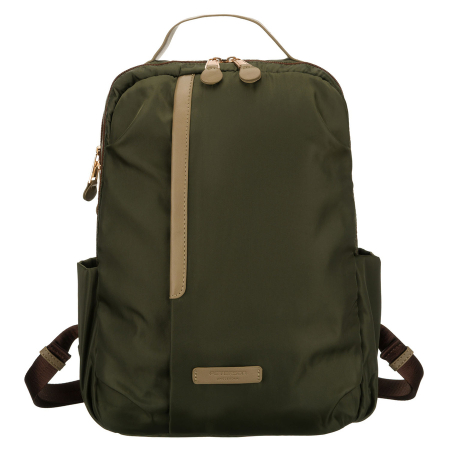 Rucsac verde de damă cu bretele reglabile și închidere cu fermoar - Peterson PTR-PTN JN-09-0078 GREEN [3]