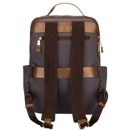Rucsac gri pentru femei cu bretele reglabile și închidere cu fermoar - Peterson PTR-PTN JN-09-0085 GRAY [7]