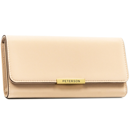 Portofel din piele pentru femei Peterson PTR-PTN 006-THU-9167 BEI [1]