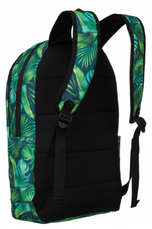 Rucsac clasic de damă din poliester cu model de plante - Rovicky PTR-R-PST-9275 03 [3]