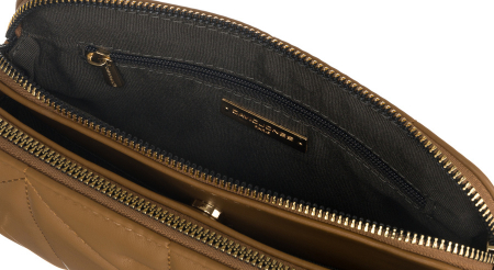 Geanta de dama eleganta, matlasata, din piele ecologica - David Jones CM6792 CA [5]