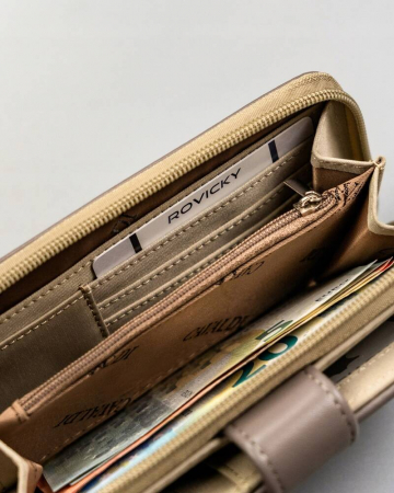 Portofel dama din piele Cavaldi N118-APU-BL-3202 F.B [8]