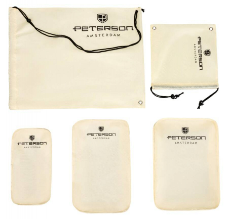 Set de organizatori de călătorie pentru o valiză - Peterson PTR-PTN OP-SET6-9411 KHA [1]