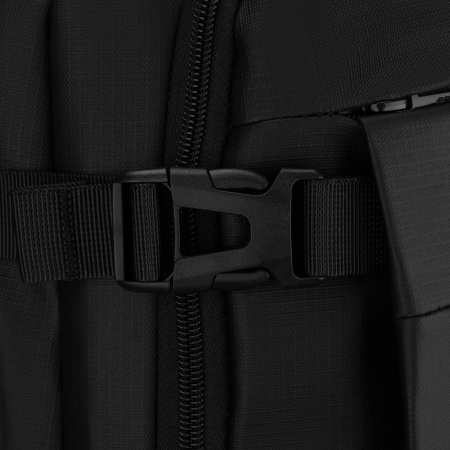 Rucsac mare de călătorie negru cu compartiment pentru laptop și închidere cu fermoar - Peterson PTR-PTN HY242-7048 BLACK [15]