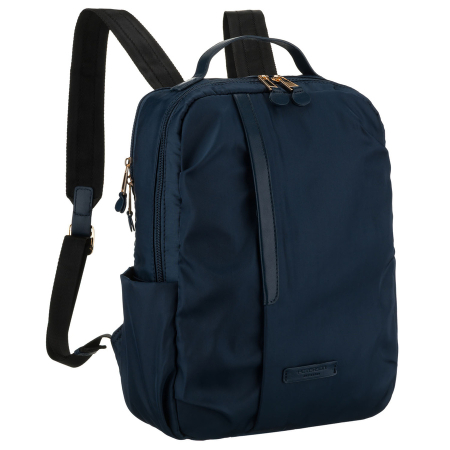 Import - Rucsac de damă din nylon bleumarin cu mâner pentru prindere la valiză - Peterson PTR-PTN JN-09-0054 NAVY
