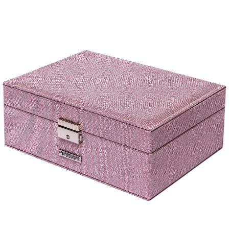 Cutie de bijuterii cu cheie, roz - Peterson PTR-PTN SZK-11-5936 PINK [6]