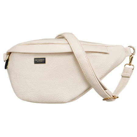 Geantă urbană de damă bej din piele ecologică, tip borseta sau geantă de umăr crossbody Peterson PTR-PTN SSY-2-F19 L.BEIG [2]