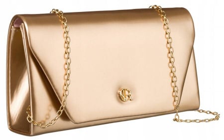  Handbags - Poseta clasica de dama aurie cu lant - Rovicky PTR-R-XS006-7301 CHAMP