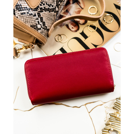 Portofel din piele pentru femei Peterson PTR-PTN PS116-HNL RED [3]