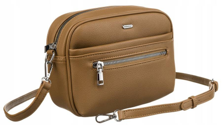  Torebki - Geanta messenger dama din piele ecologica - Rovicky PTR-R-074-01-0522 BEI