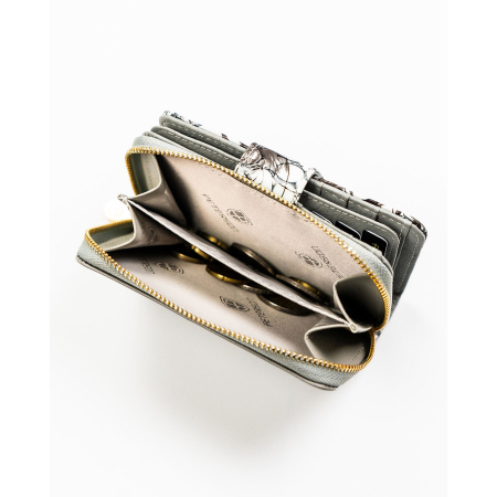 Portofel dama din piele naturala Peterson PTR-PTN PH31-LFL-7223 BL [8]