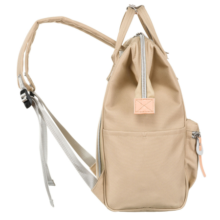 Rucsac de călătorie pentru femei din poliester, de culoare bej, cu bretele reglabile - Peterson PTR-PTN BETA BEIGE [4]