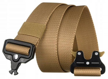 Accesorii Barbati - Curea barbati PTR-BL159-9260 KHAKI