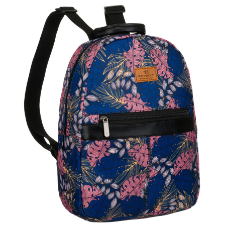  Backpacks - Rucsac de damă din poliester, suspendat pe bretele reglabile și cu prindere de mână - Rovicky PTR-R-PL15601-8954 15