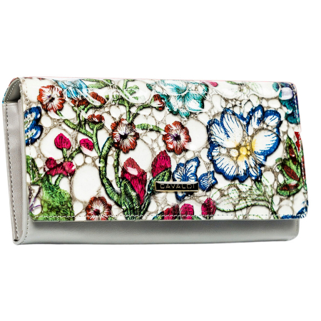  Wallets & Money Clips - Portofel dama din piele Cavaldi PTR-PN24-FL-BL-MULTI