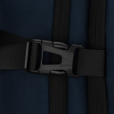 Rucsac de călătorie bleumarin din poliester cu compartiment pentru laptop și bretele reglabile - Peterson PTR-PTN HY241-7031 NAVY [17]