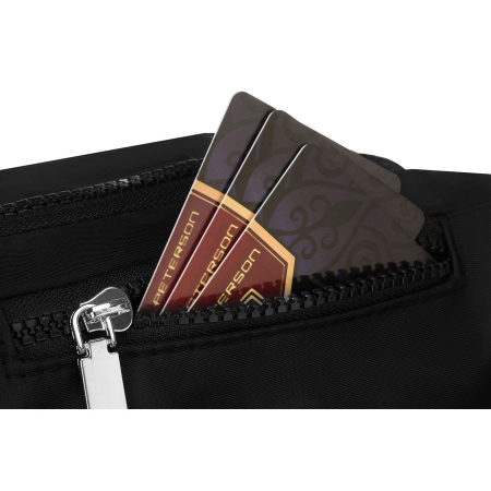 Geantă sport urbană neagră - Peterson PTR-PTN POM-S01-3773 BLA [7]