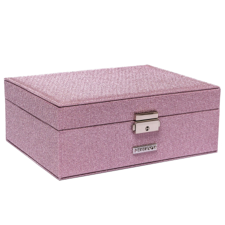 Cutie de bijuterii cu cheie, roz - Peterson PTR-PTN SZK-11-5936 PINK [3]