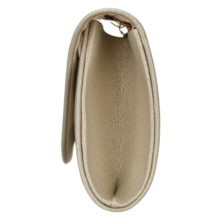 Geantă tip clutch aurie pentru femei, din piele ecologică, cu clips magnetic - Rovicky PTR-R-XS029-1-0719 GOLD [3]