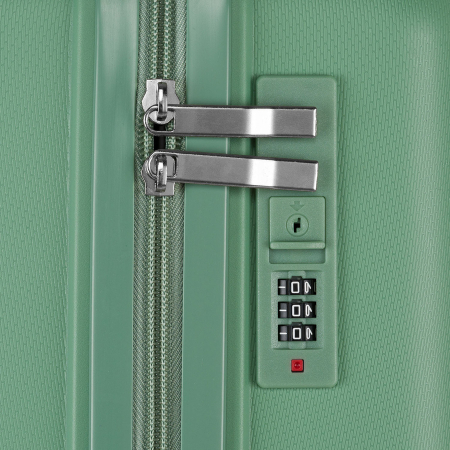 Set de valize de călătorie din plastic ABS verde - Peterson PTR-PTN PP-09-SET3-1471 [19]