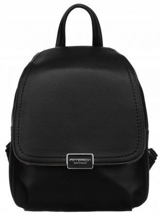 Rucsac clasic de dama din piele ecologica - Peterson PTR-PTN 6739-0227 BL [1]