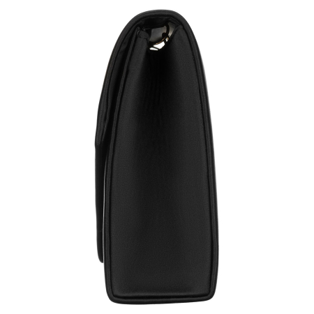 Geantă tip clutch neagră pentru femei, din material sintetic, cu închidere cu clip magnetic - Rovicky PTR-R-XS030-3-0870 BLACK [3]